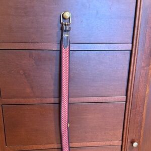 Vineyard Vibes Santa Red and Brown Belt. Worn twice